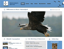 Tablet Screenshot of nationalpark-service.de